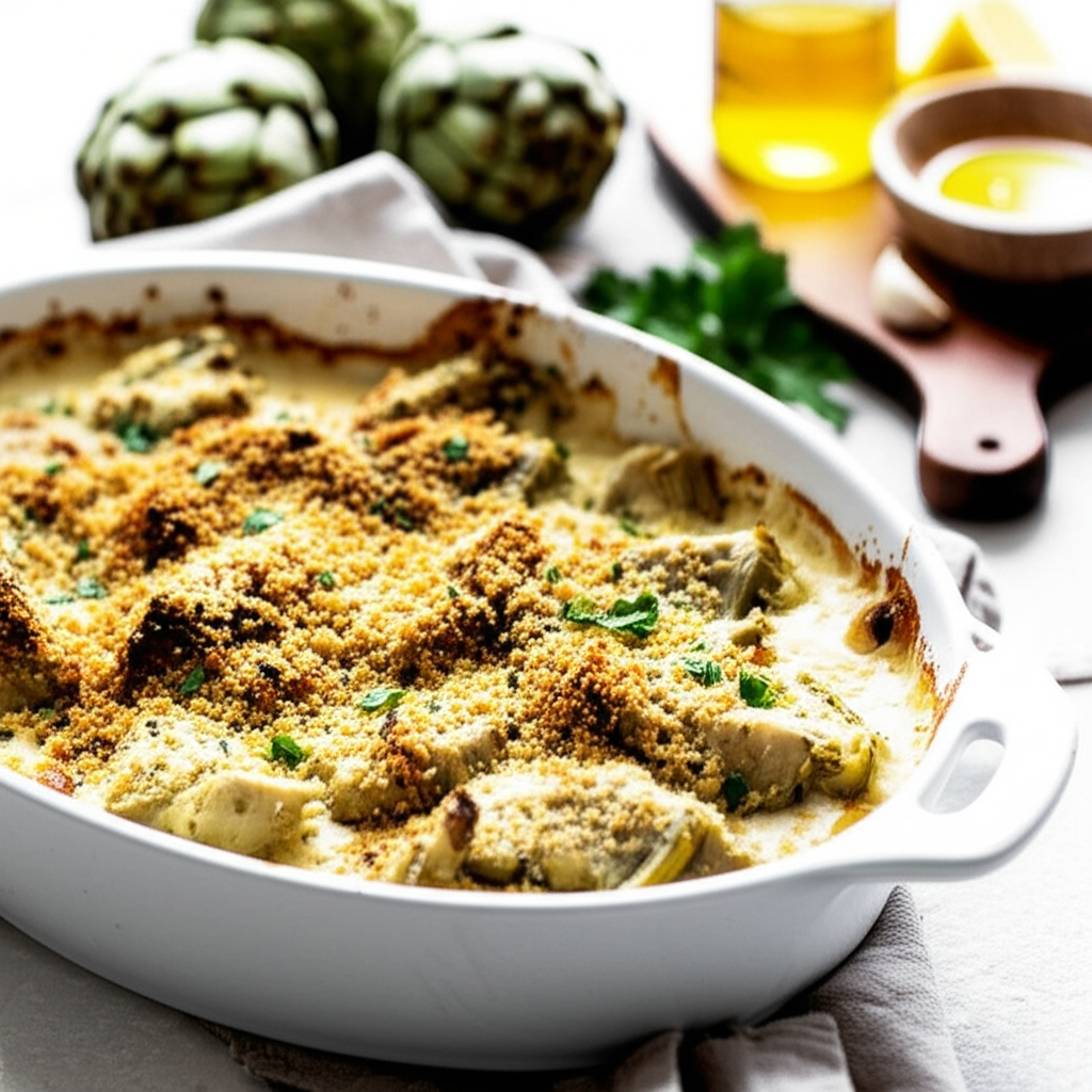 Baby Artichoke Gratin image