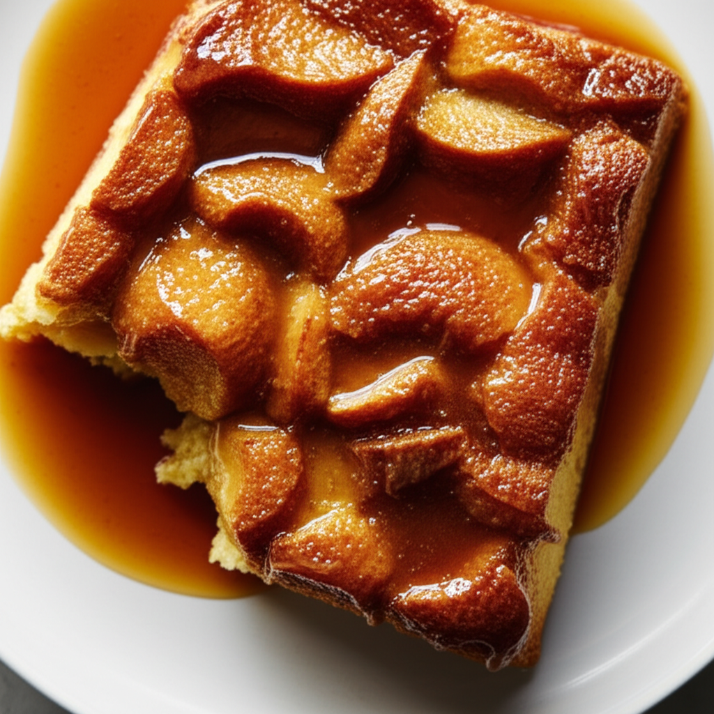 Krispy Kreme Bread Pudding With Rum Sauce image