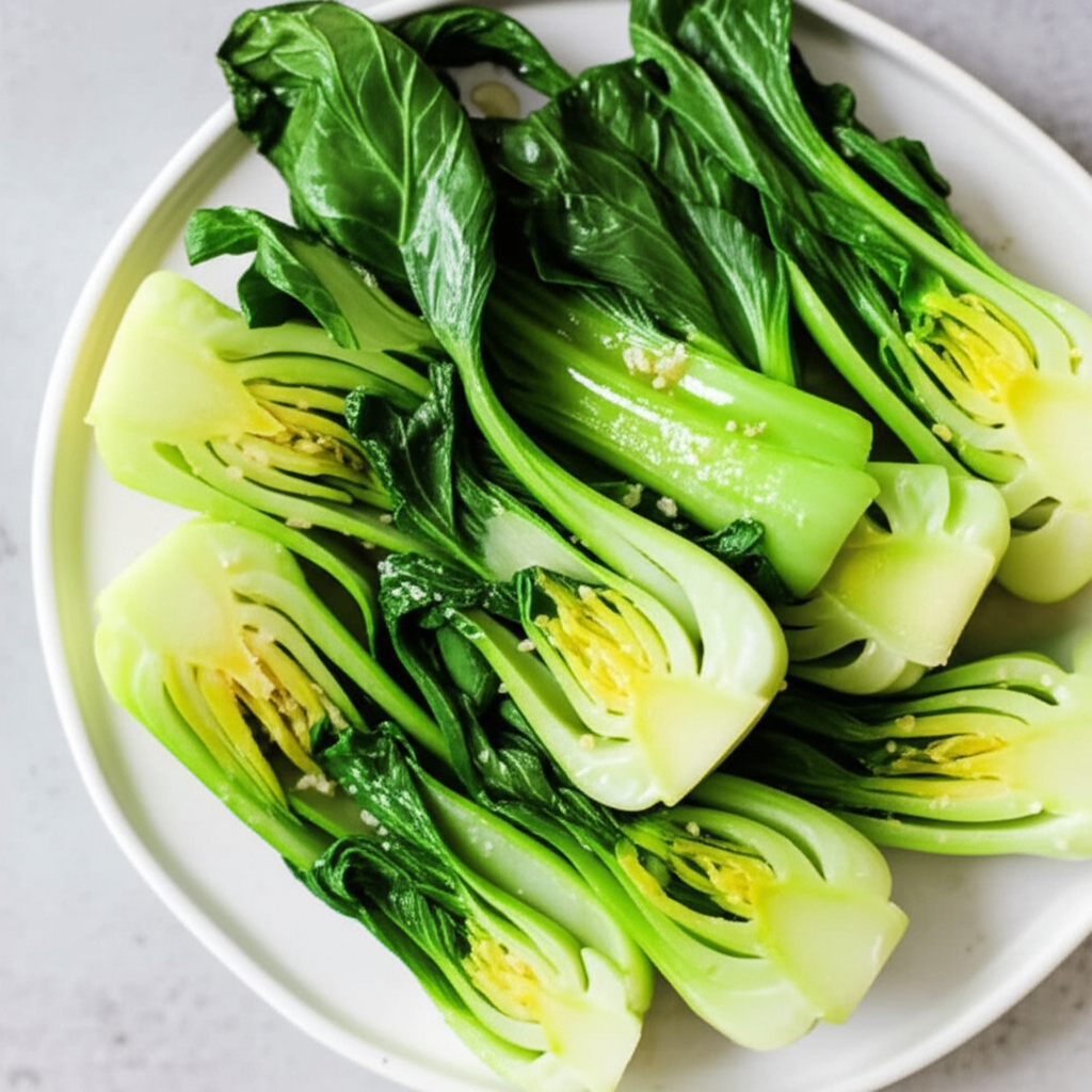 Baby Bok Choy Authentic Chinese Recipe image