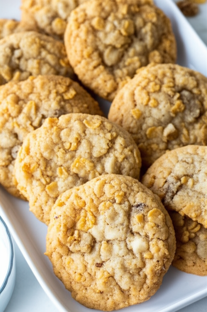 Baby Boomer Cornflake Coconut Cookies image