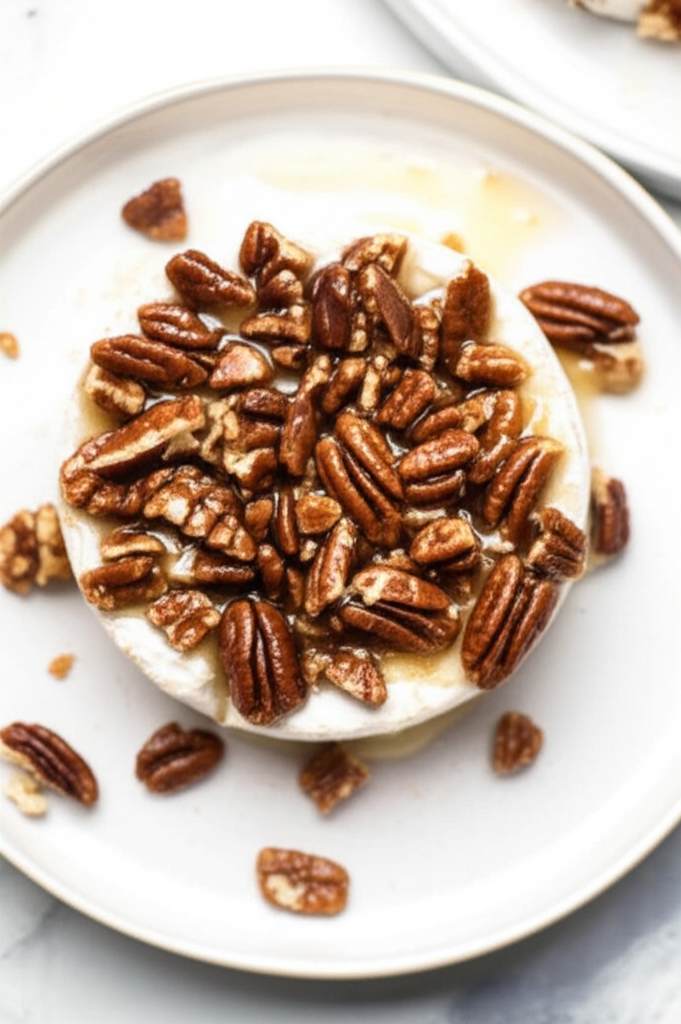 Baby Brie With Praline image