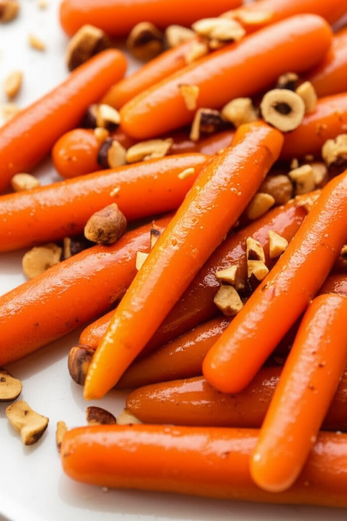 Baby Carrots With Hazelnuts image