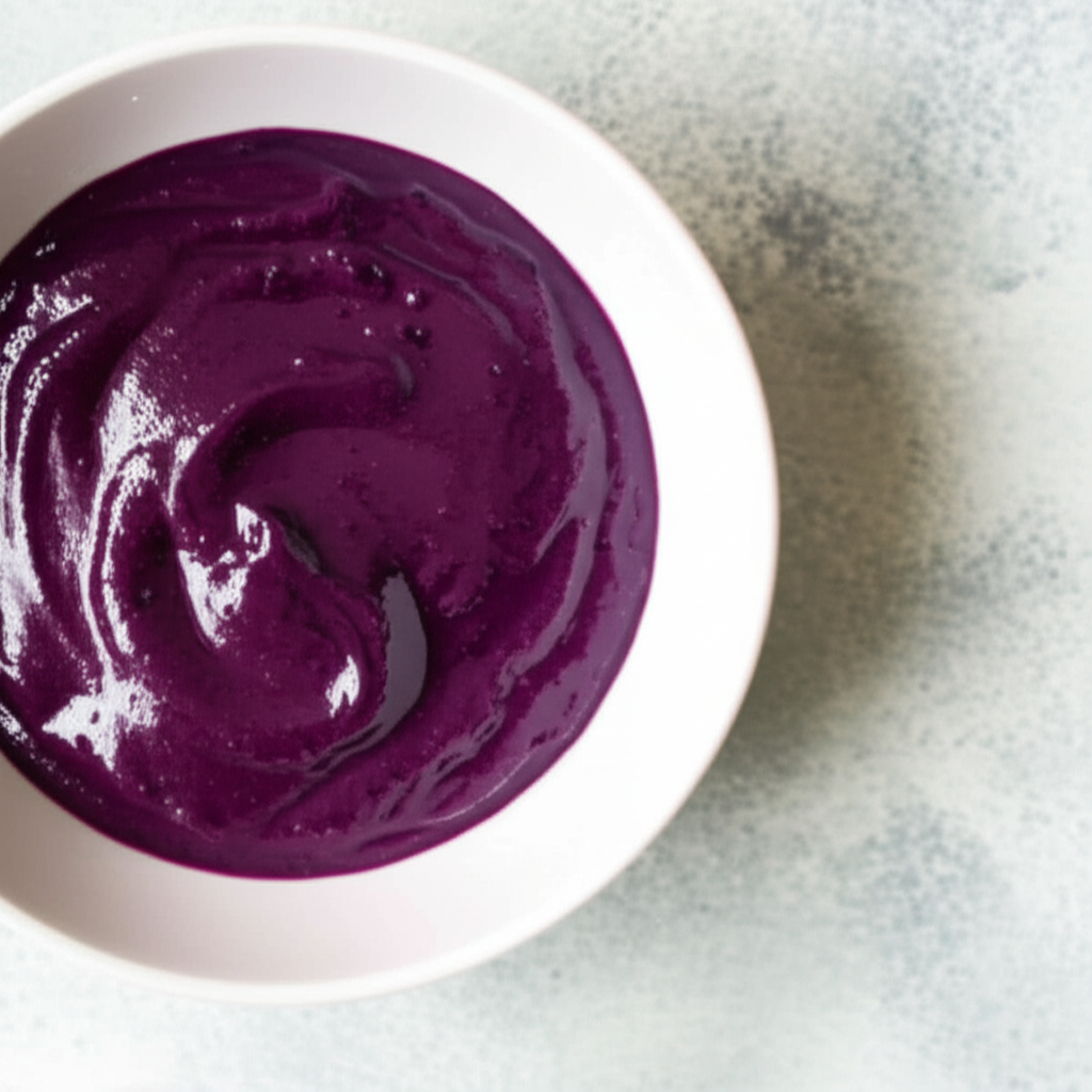 Baby Food Blueberry Cream image