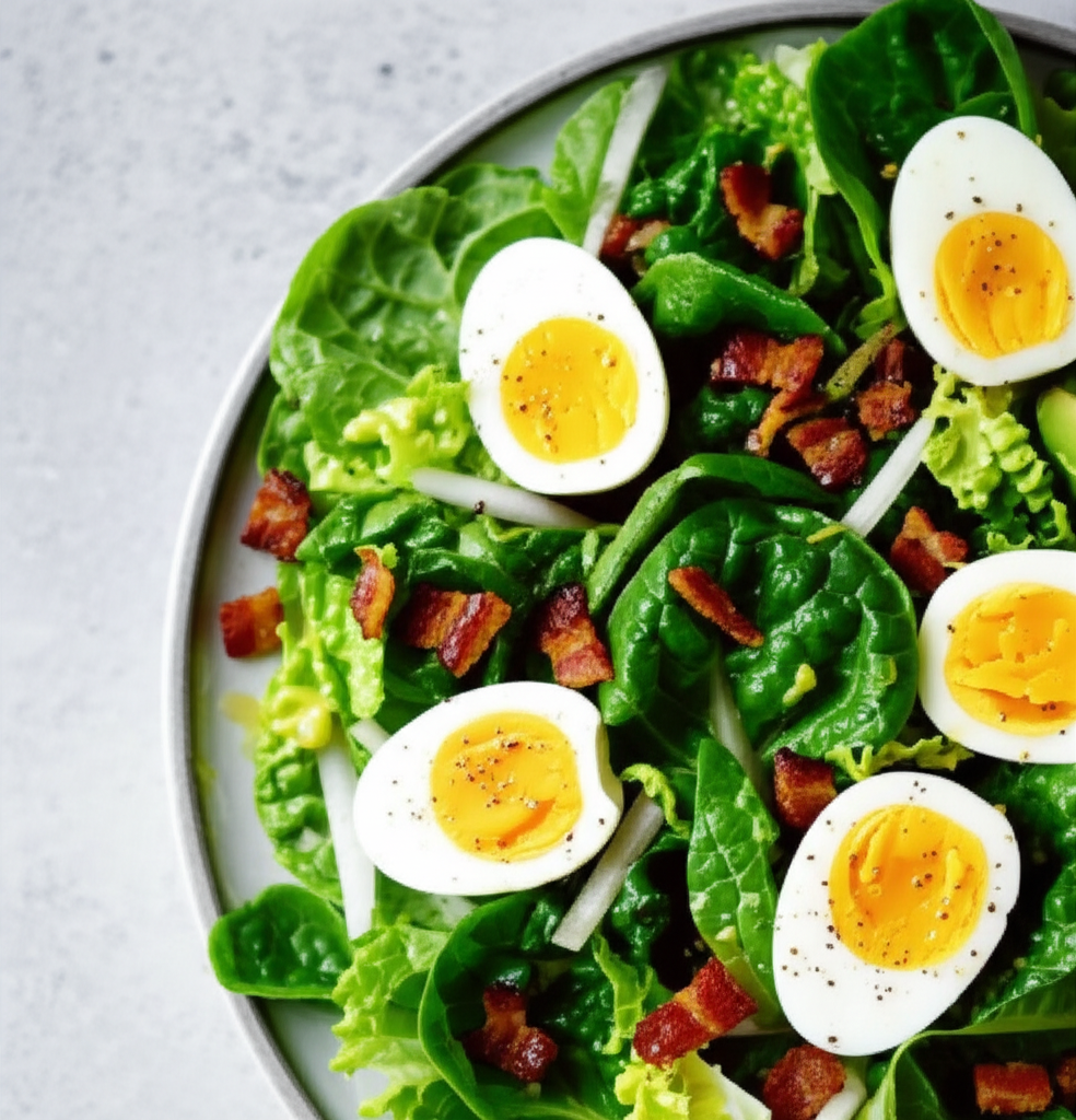 Baby Greens With Mustard Vinaigrette image