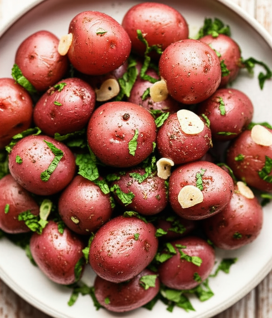 Baby New Potatoes With Mint Bbq image