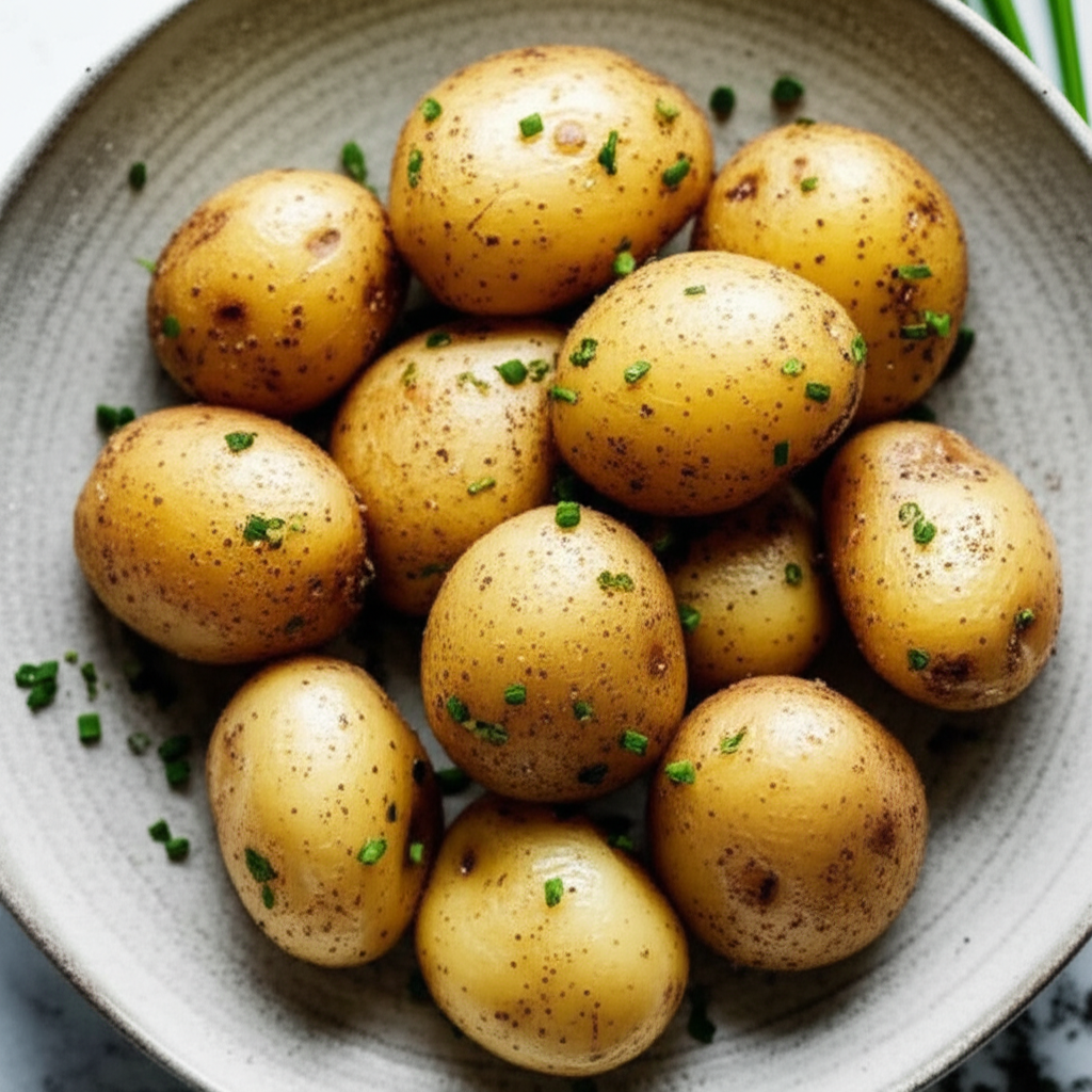 Baby Potatoes With Chives image