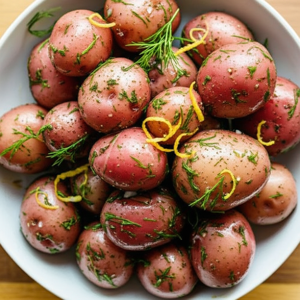 Baby Potatoes With Fresh Dill image