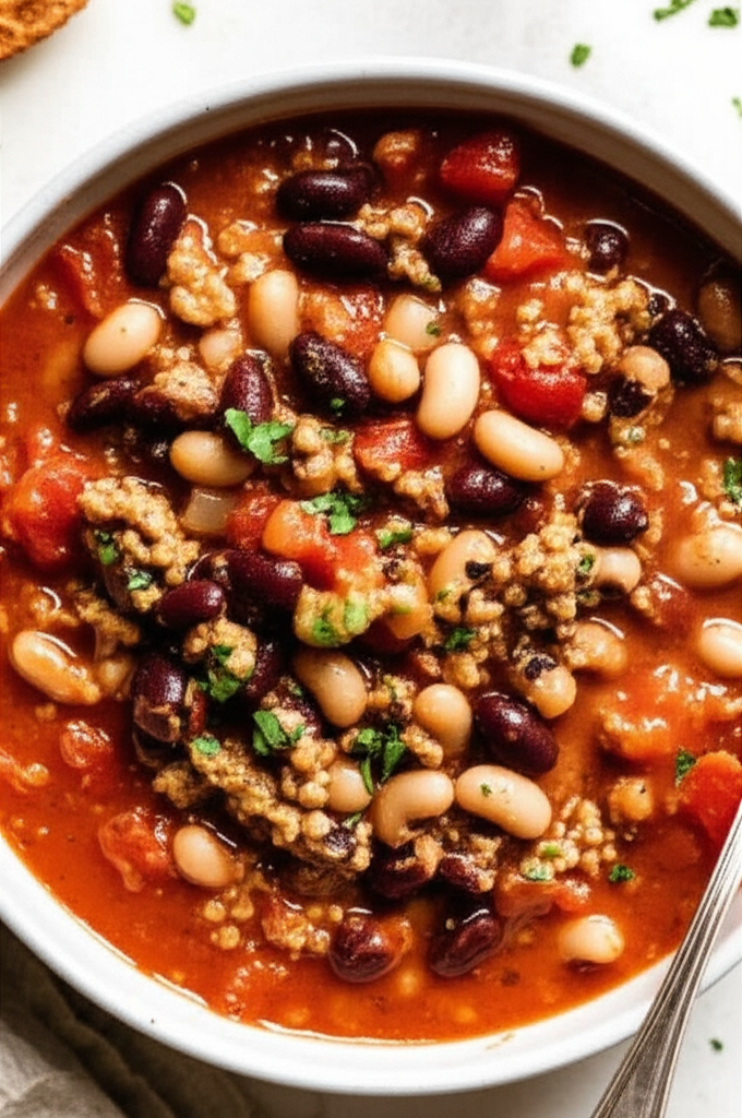 3 Bean Veggie Chili image