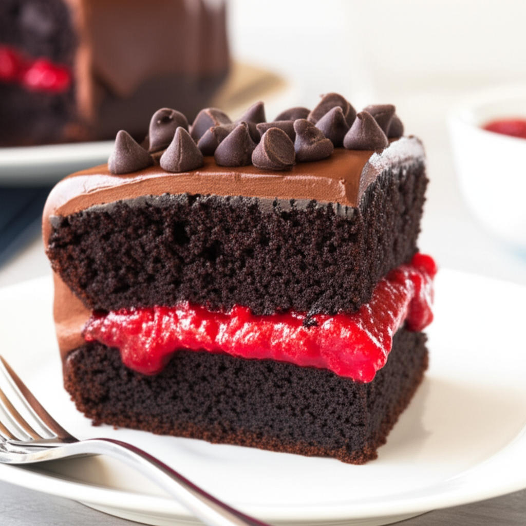 Bacardi Double Chocolate Rum Cake image