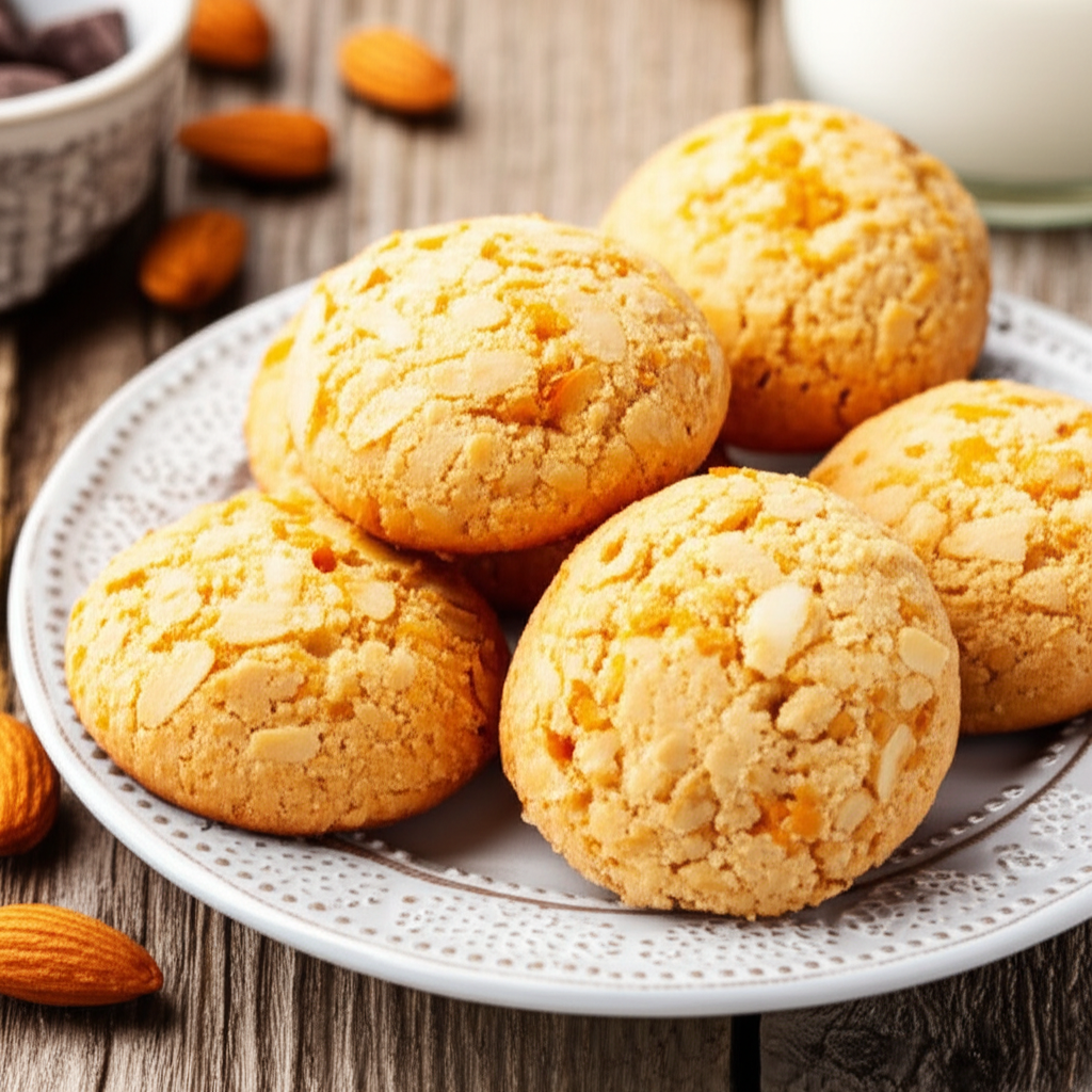 Baci Di Dama Orange Almond Cookies image
