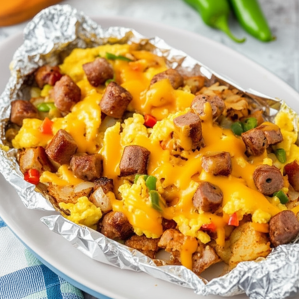 Back Yard Barbecued Breakfast image