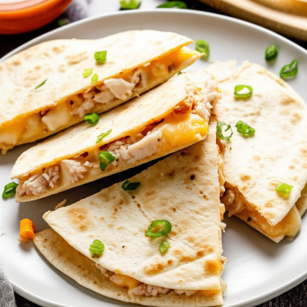 3 Cheese Crab Quesadillas image