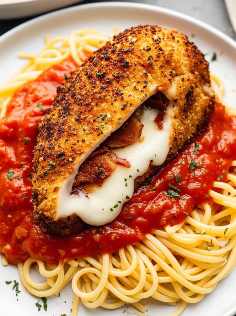Bacon Cheese Stuffed Chicken image