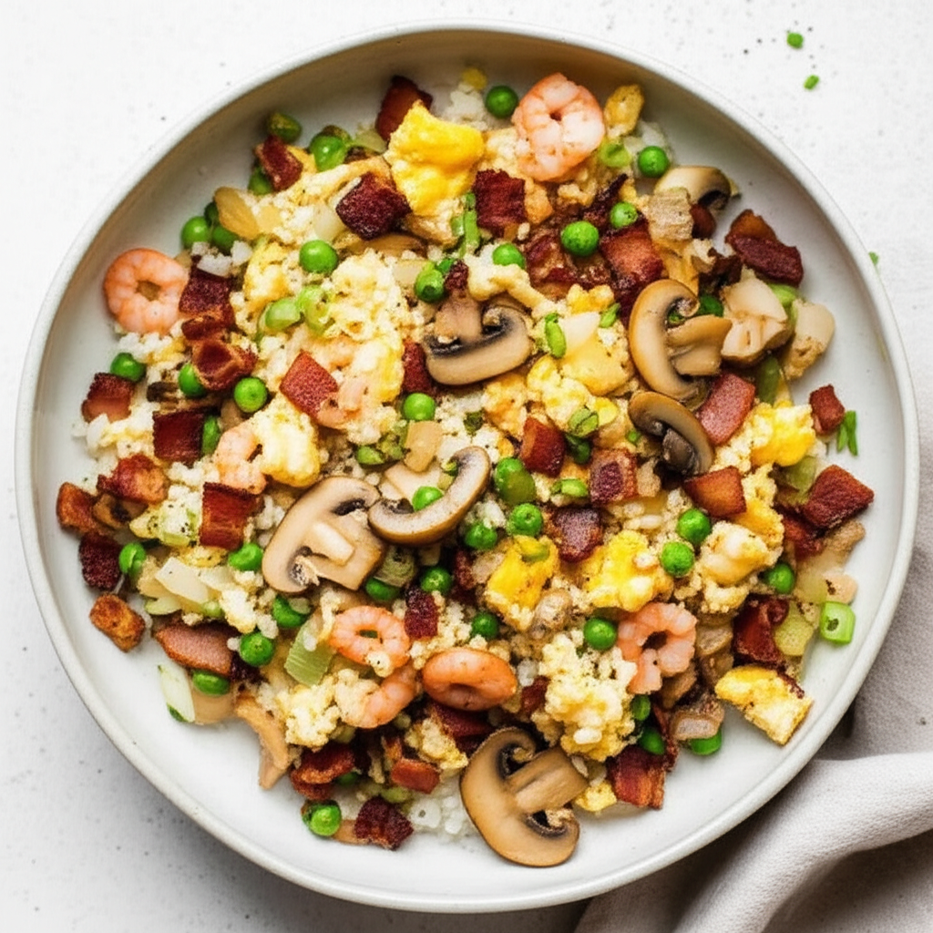 Bacon Egg Fried Rice image