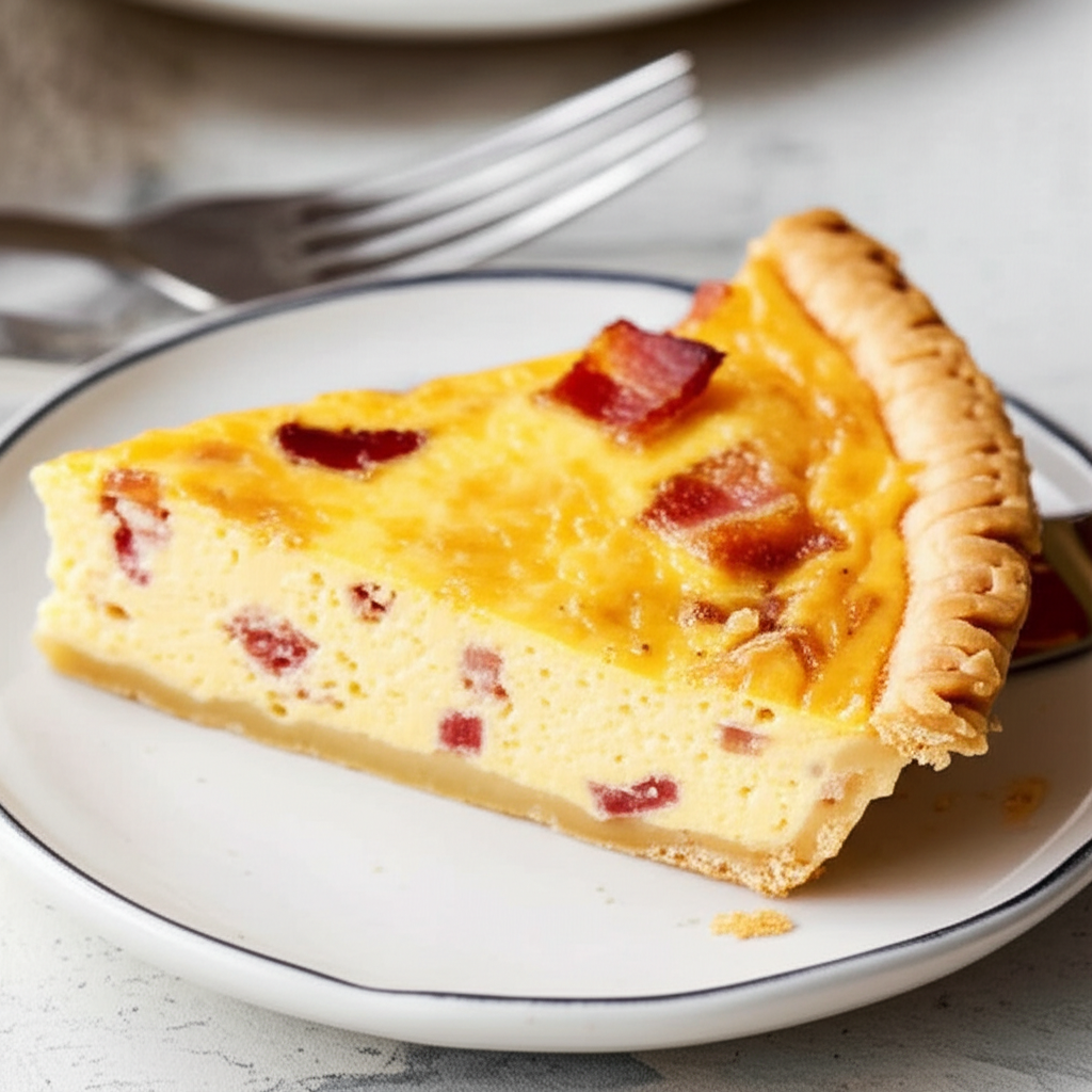 Bacon Cheese Quiche image