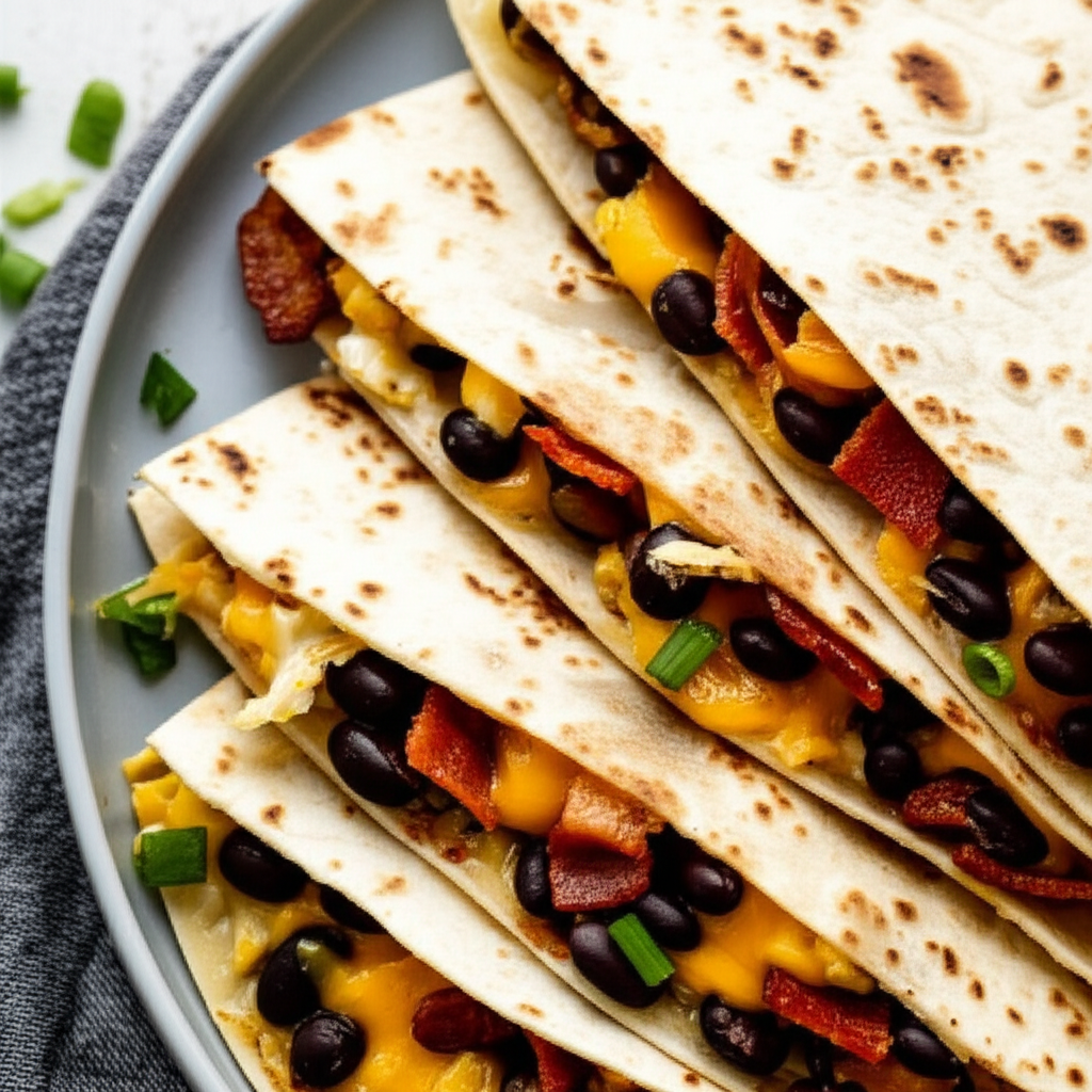 Bacon N Egg Quesadillas image
