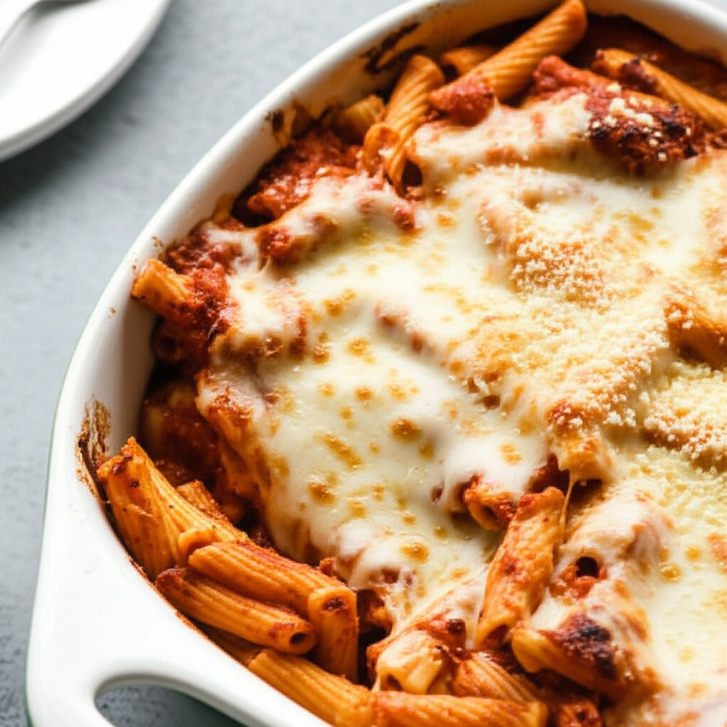 3 Cheese Baked Ziti image