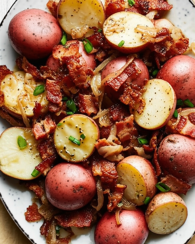 Bacon Butter Potatoes Oktoberfest Style image