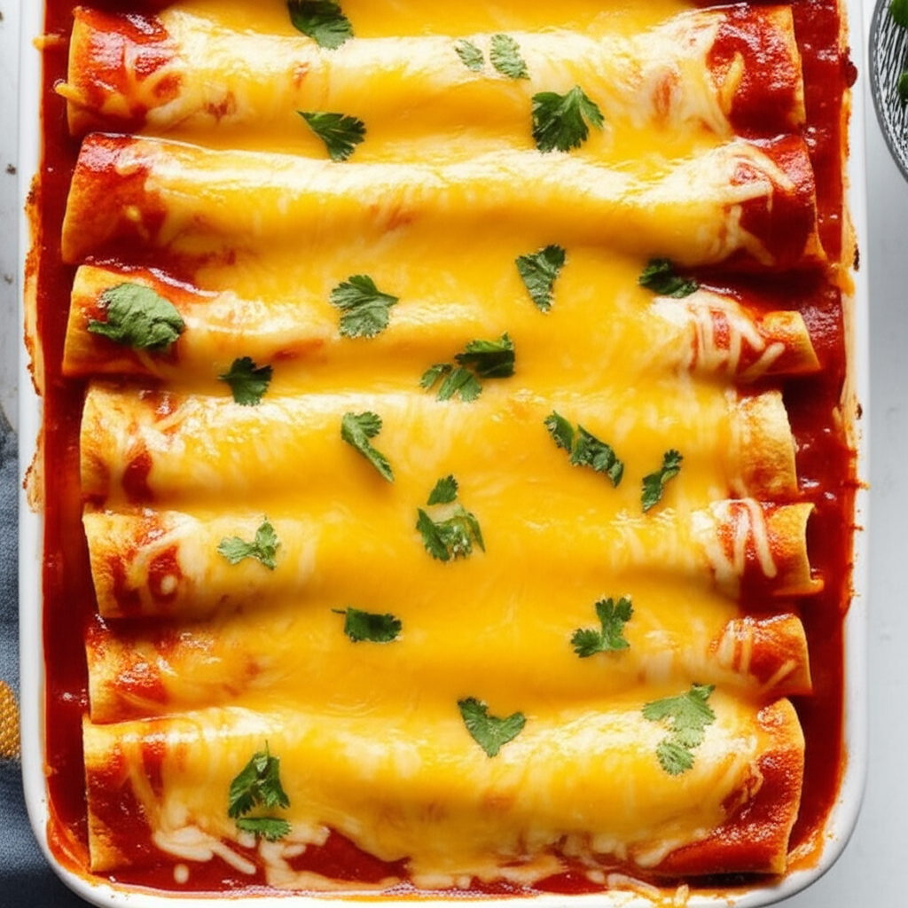 3 Cheese Chicken Enchiladas image