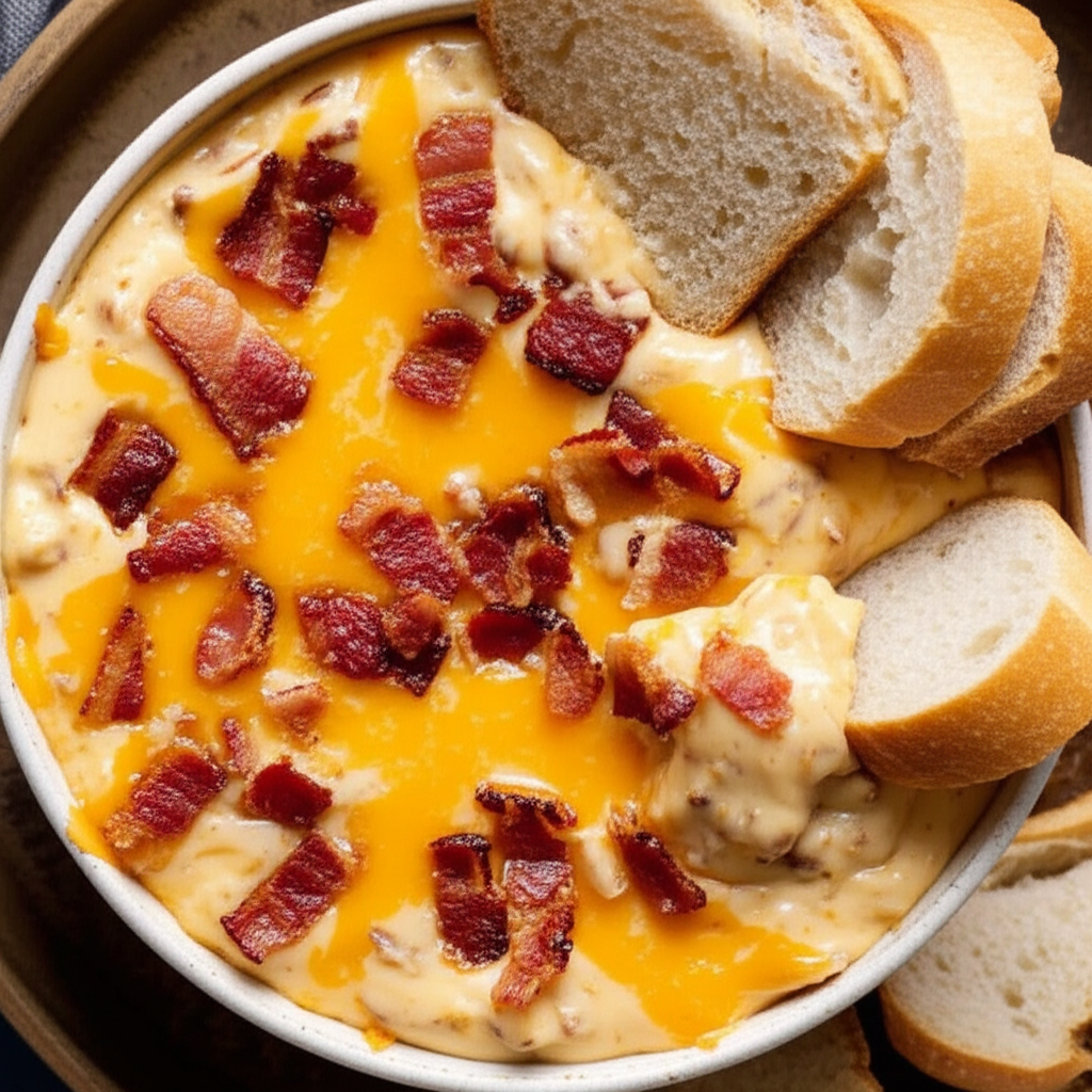 Bacon And Cheese Dip image
