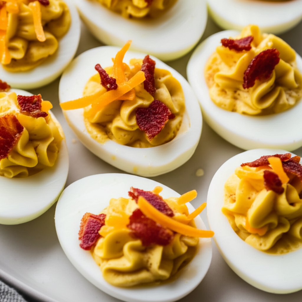 Bacon And Cheese Egg Appetizers image