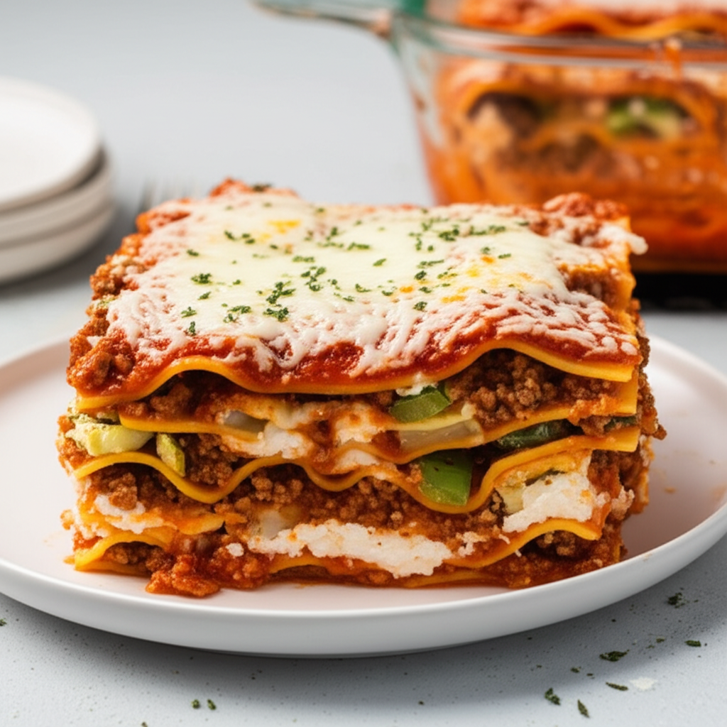 3 Cheese Lasagna image