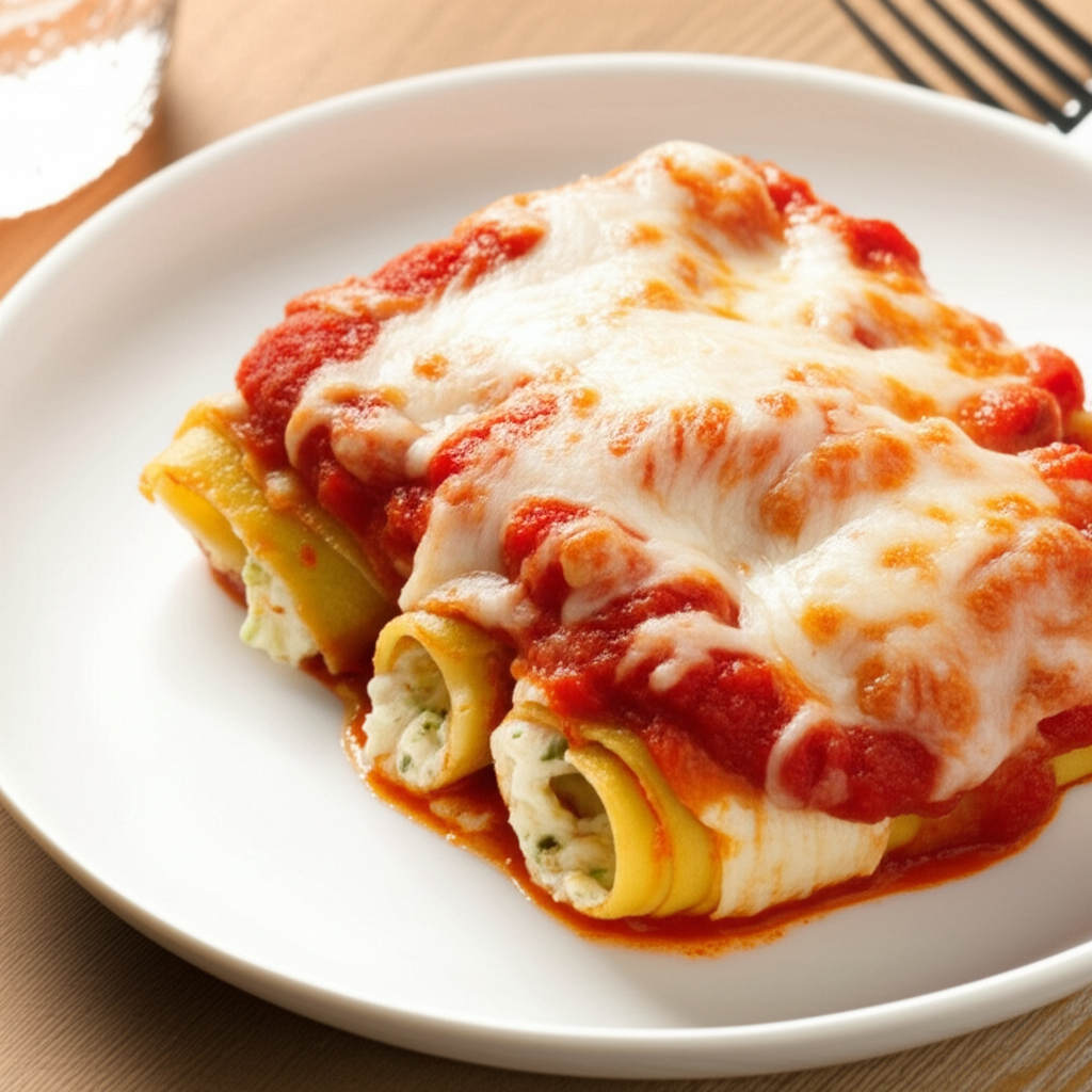 3 Cheese Manicotti image