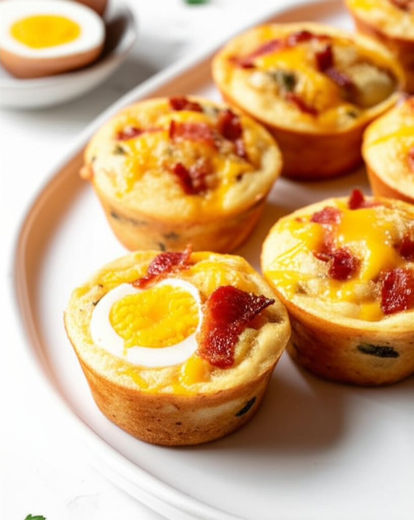 Bacon And Egg Breakfast Muffins image