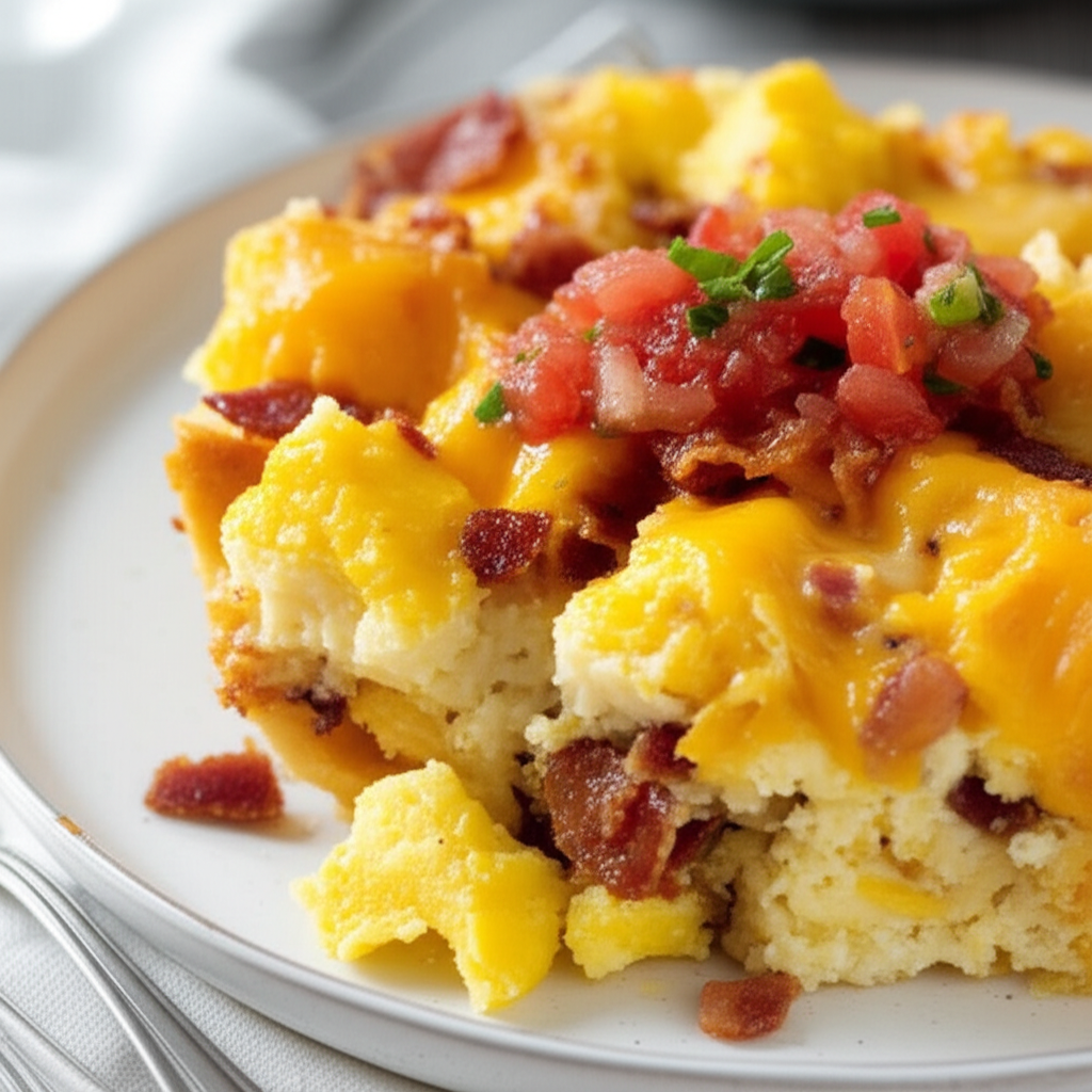 Bacon And Egg Casserole King S Hawaiian image