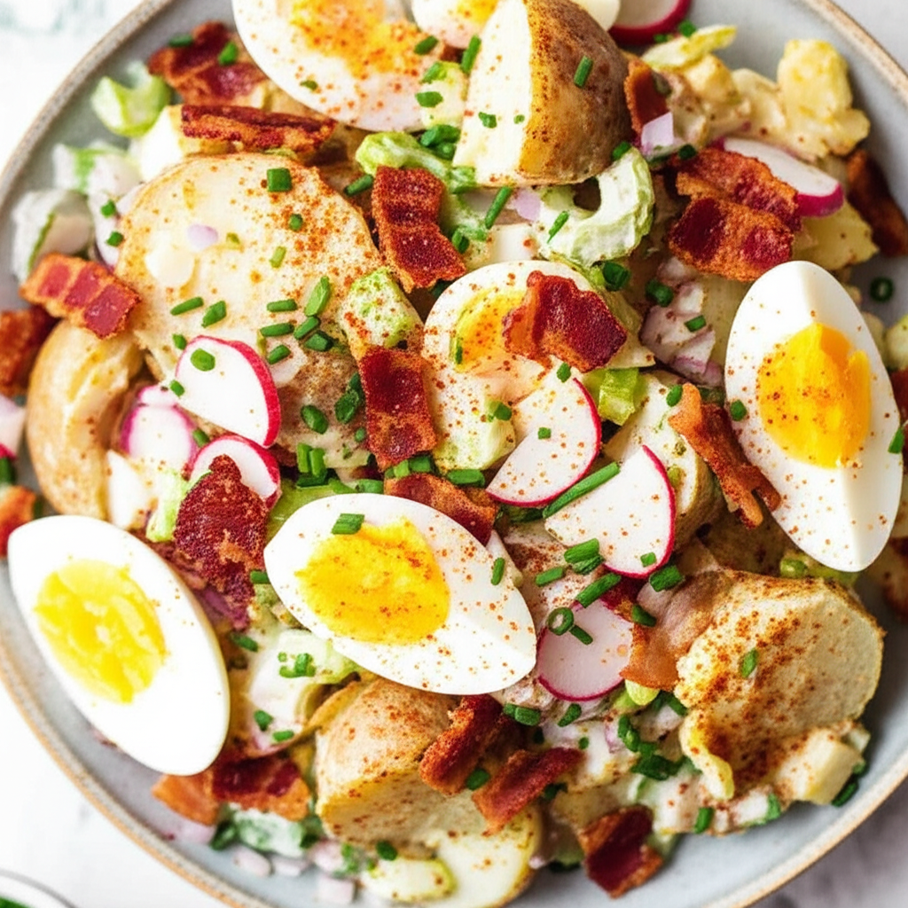 Bacon And Egg Potato Salad image