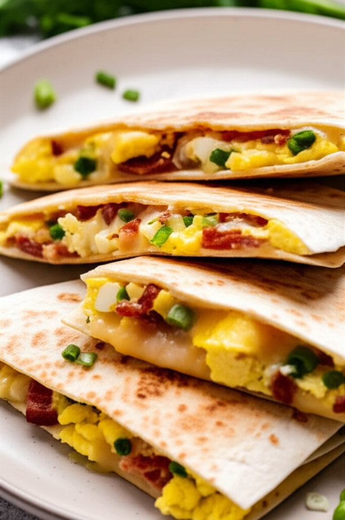Bacon And Egg Quesadillas image