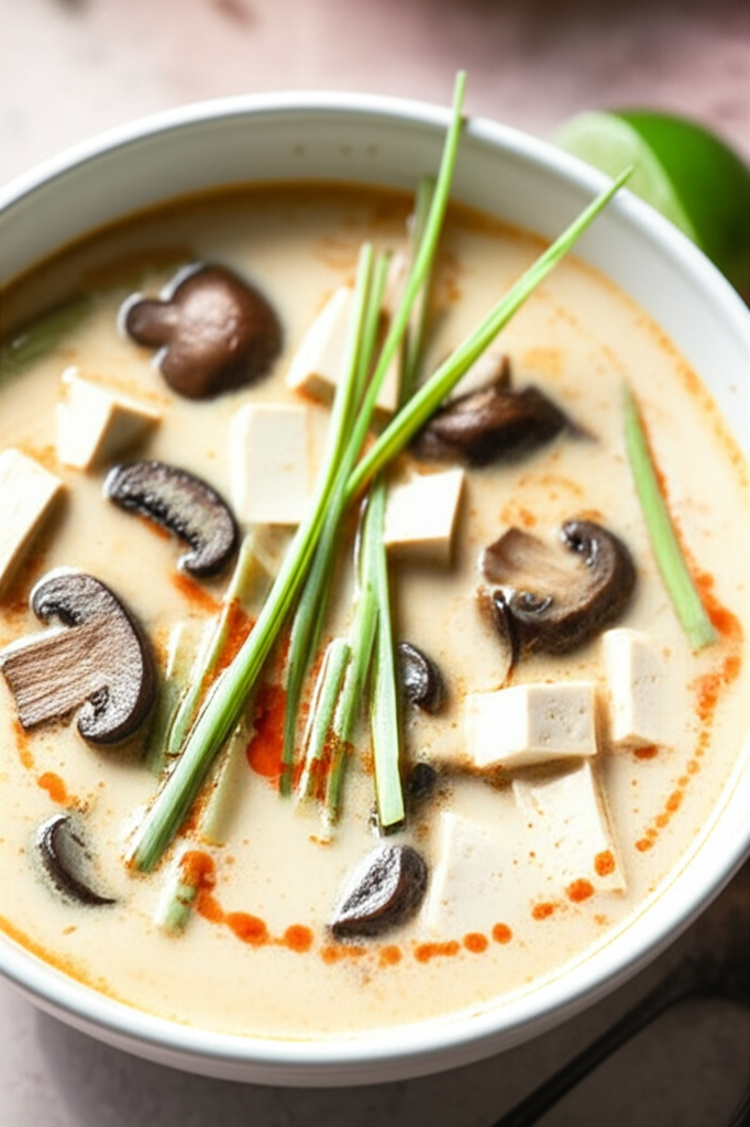 Lemongrass Soup Vegetarian Tom Yum image