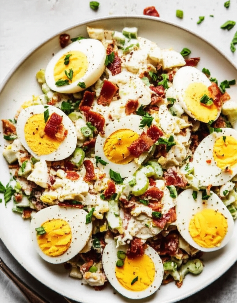 Bacon And Egg Salad image