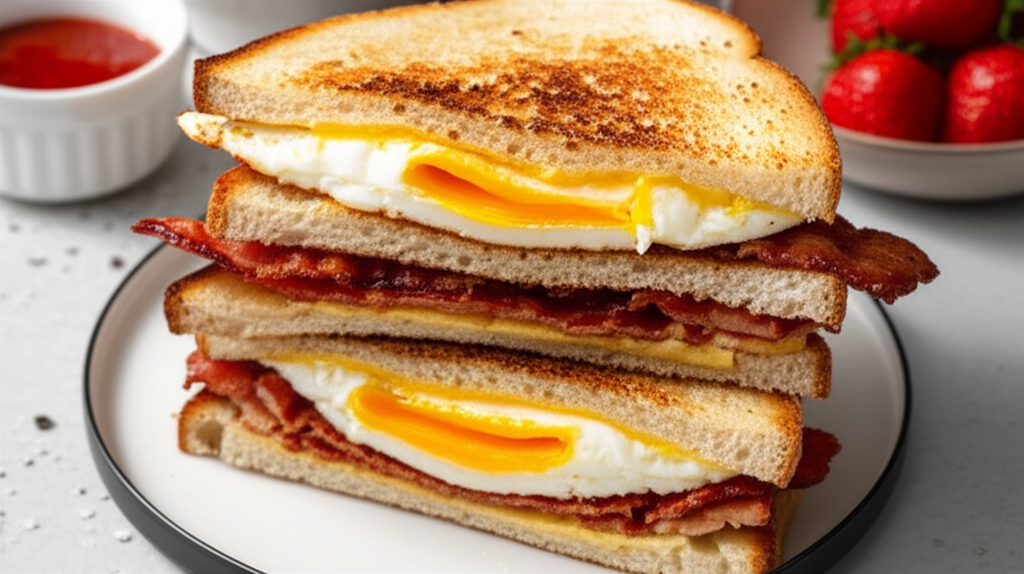 Bacon And Egg Sandwich image