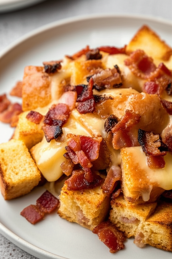 Bacon And Gruyere Pain Perdu image