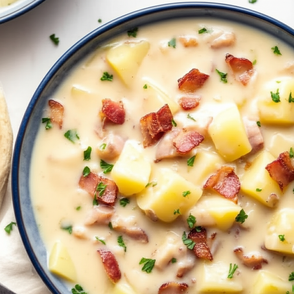 Bacon And Potato Chowder image