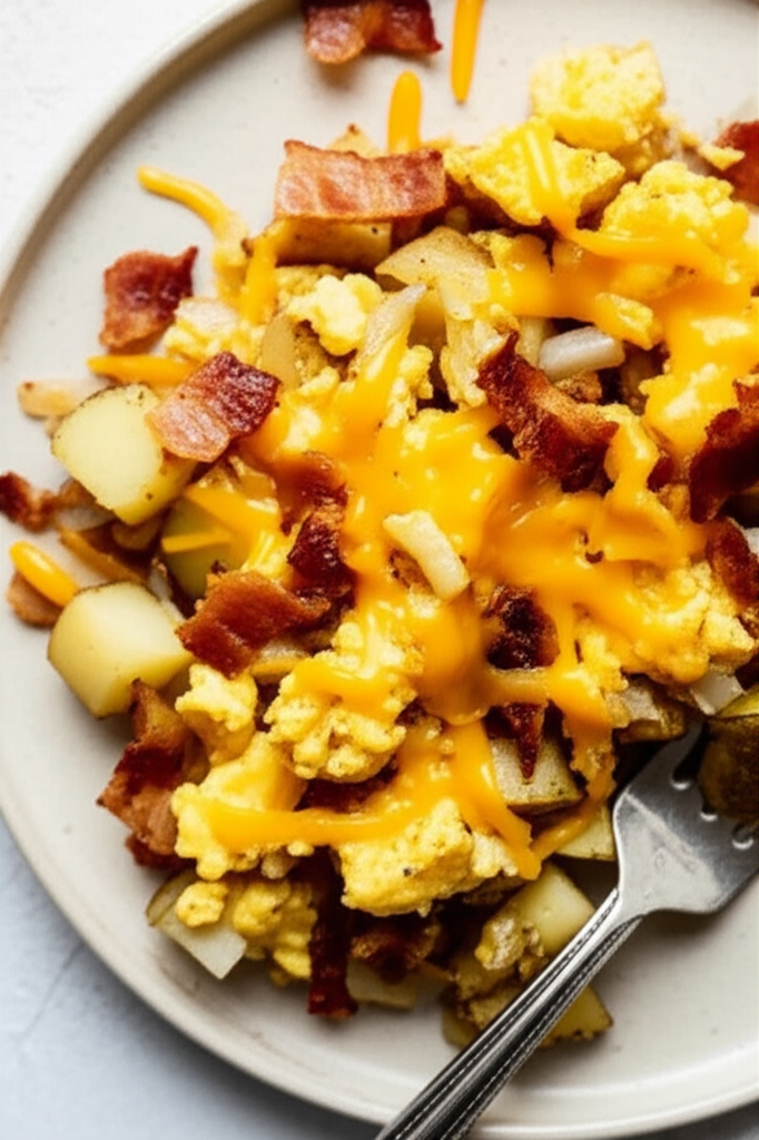 Bacon And Potato Scramble image