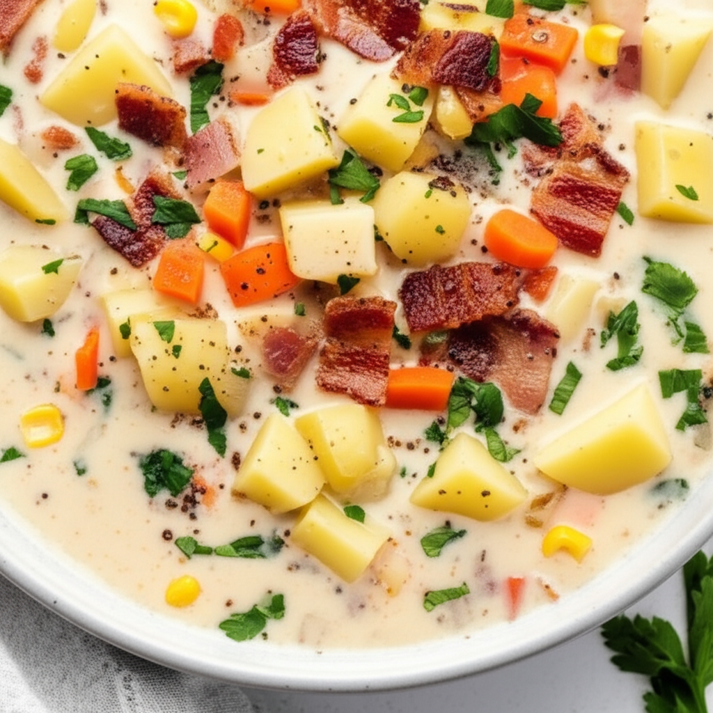 Bacon And Potato Soup image