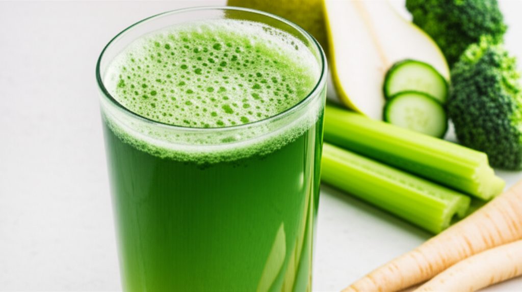 Let's Go Green Fruit And Vegetable Juice image