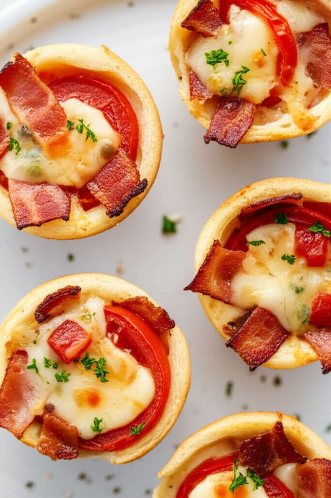 Bacon And Tomato Cups image