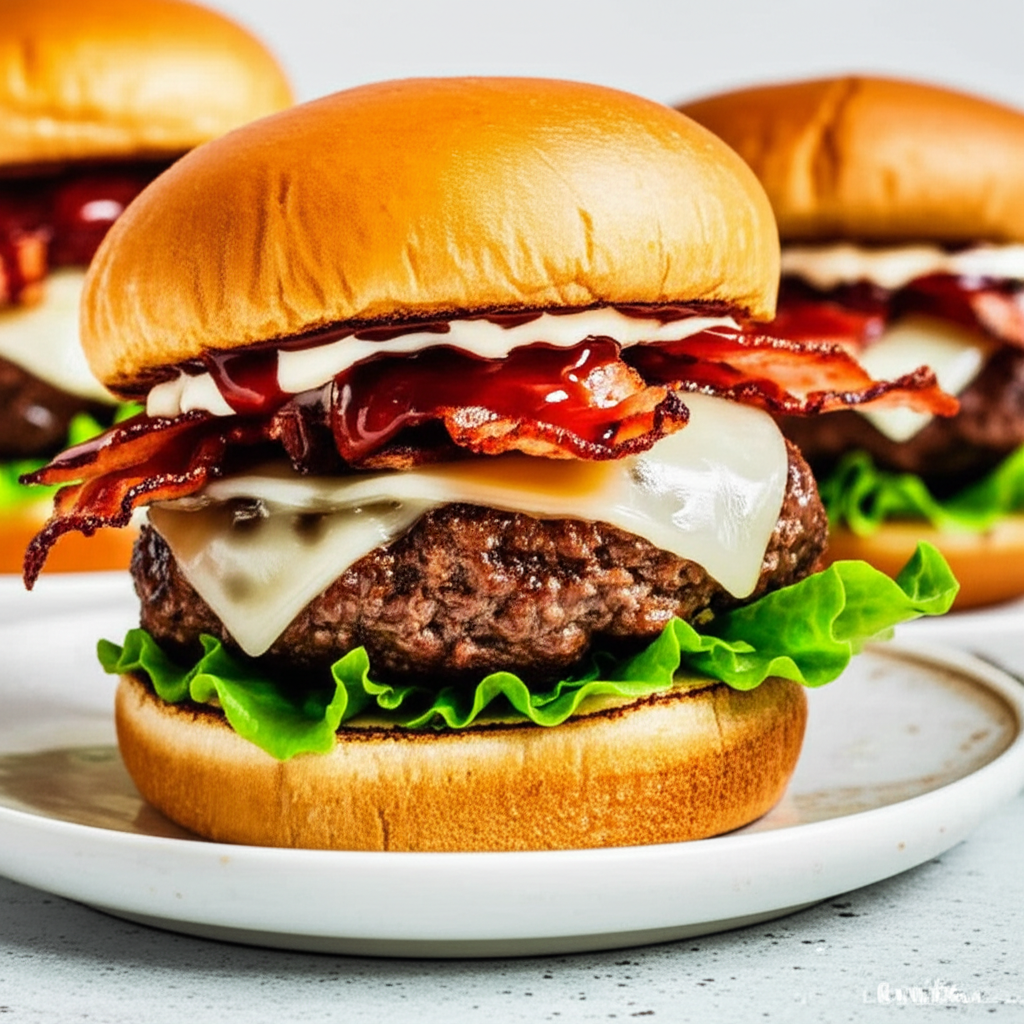 Bacon Bbq Burgers image