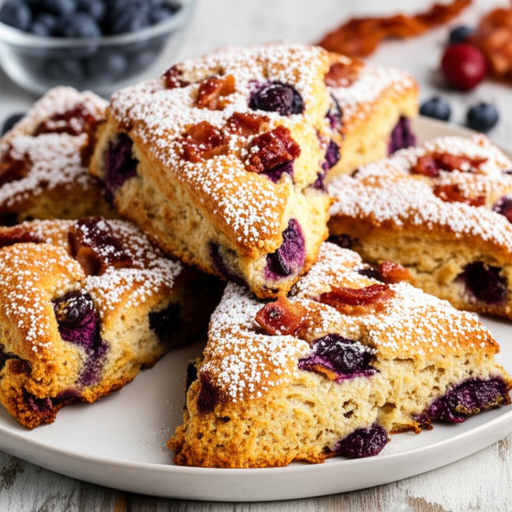 Bacon Blueberry Scones image