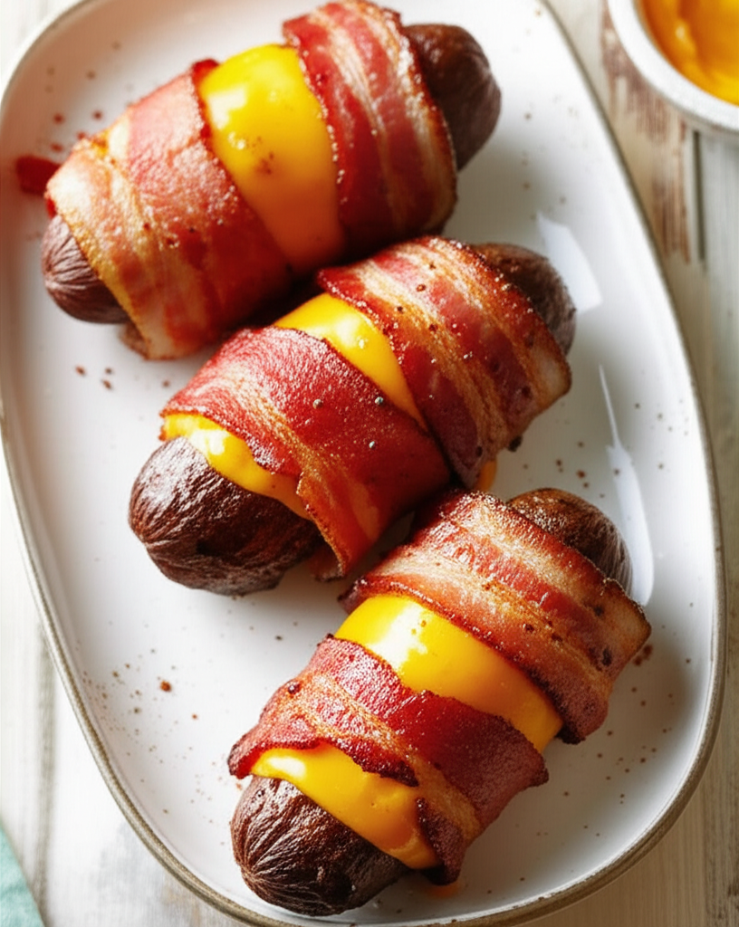 Bacon Burger Cheese Dogs image