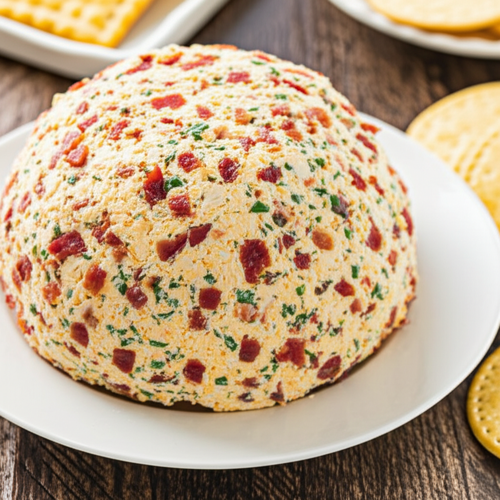 Bacon Cheddar Cheese Ball image