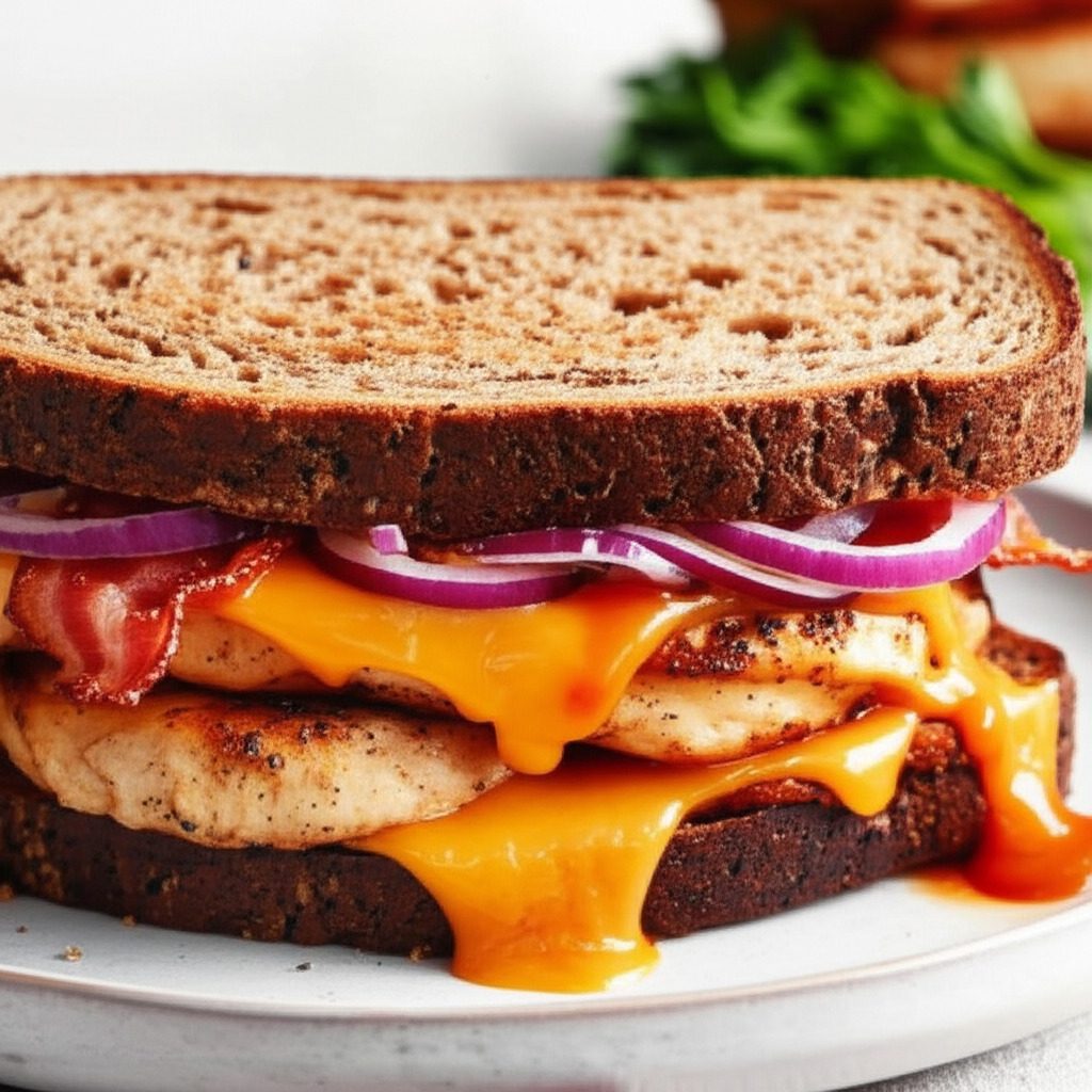 Bacon Cheddar Chicken Fillet Melt image