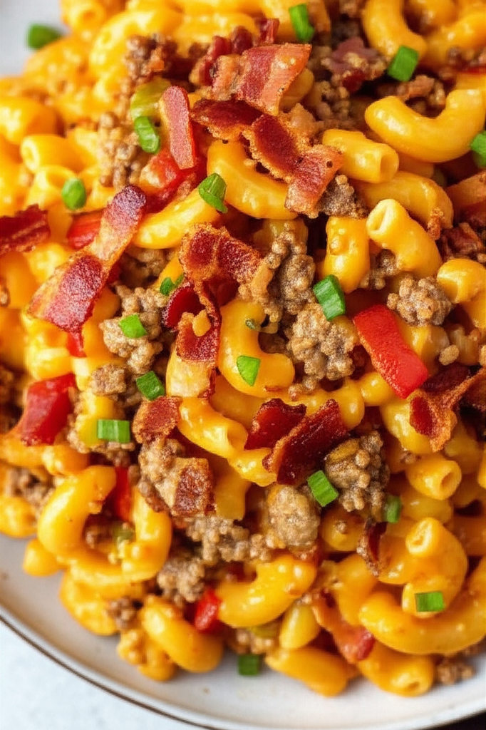 Bacon Cheeseburger Macaroni image