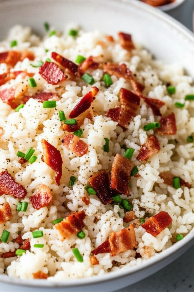 Bacon Chive Rice image