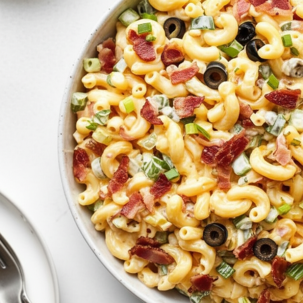 Bacon Club Macaroni Salad image