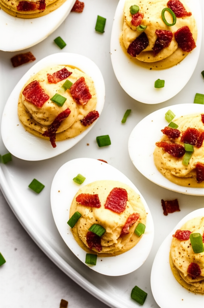 Bacon Deviled Eggs image