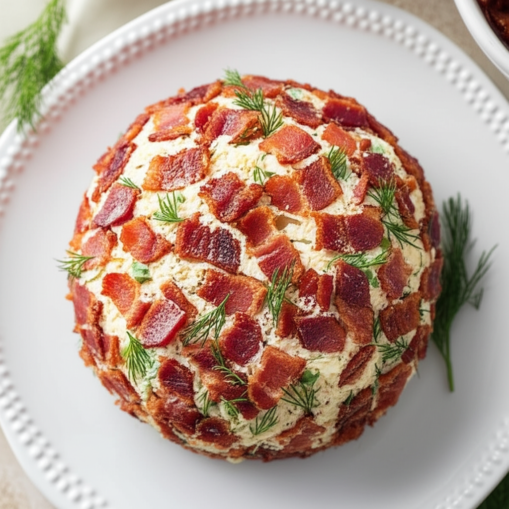 Bacon Dill Cheese Ball image
